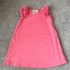 The Beaufort Bonnet Company Pink Ruffle Sleeve Dress